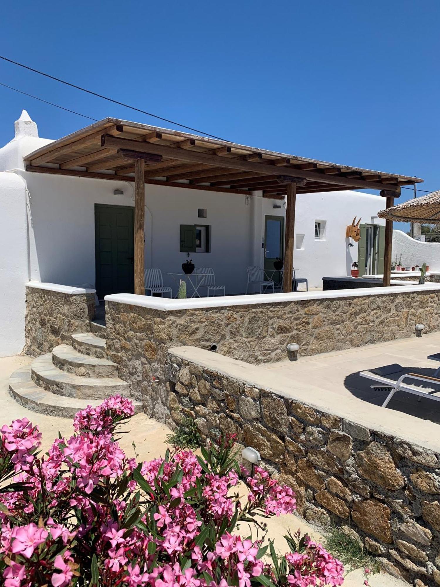 ホテル Alirene Mykonos Panormos  エクステリア 写真