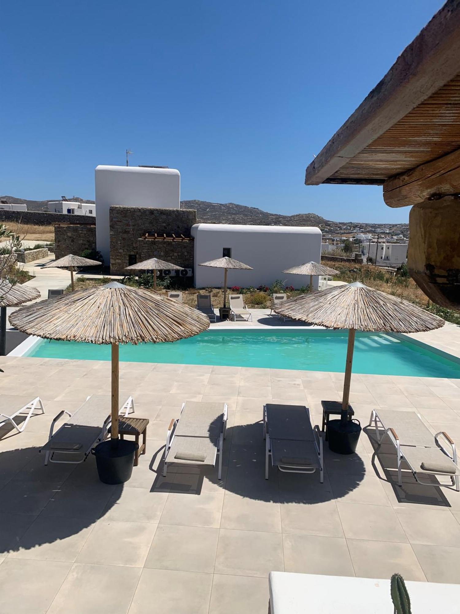ホテル Alirene Mykonos Panormos  エクステリア 写真